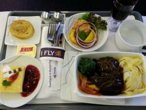 อร่อยโลก ควมลับของการบริการบนเครื่องบิน อาหารบนเครื่องบิน